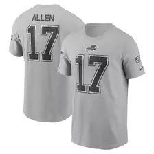 Oferta de Camiseta con nombre y número de Josh Allen de los Buffalo Bills 2024 Salute To Service para hombre de Nike por $44.99 en Tienda NFL