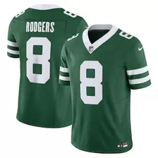 Oferta de Hombre Nike Aaron Rodgers Legacy Verde New York Jets Vapor F.U.S.E. Camiseta limitada por $174.99 en Tienda NFL