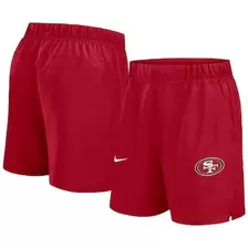 Oferta de Pantalones cortos de rendimiento Nike Scarlet San Francisco 49ers Blitz Victory para hombre por $1109 en Tienda NFL