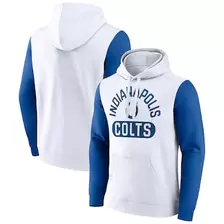 Oferta de Sudadera con capucha blanca con punto extra de los Indianapolis Colts de Fanatics para hombre por $706 en Tienda NFL