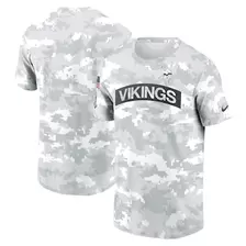 Oferta de Camiseta de rendimiento Nike Arctic Camo Minnesota Vikings 2024 Salute To Service para hombre por $1008 en Tienda NFL