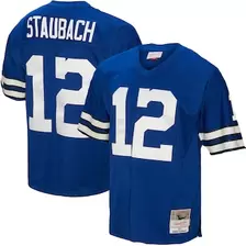 Oferta de Réplica de camiseta Mitchell & Ness Roger Staubach Royal Dallas Cowboys Legacy para hombre por $3226 en Tienda NFL