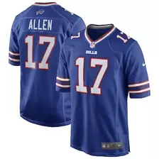 Oferta de Camiseta Nike Josh Allen Royal Buffalo Bills Team Game Player para hombre por $2206 en Tienda NFL