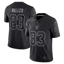 Oferta de Camiseta Nike Darren Waller negra Las Vegas Raiders RFLCTV Limited para hombre por $3798 en Tienda NFL