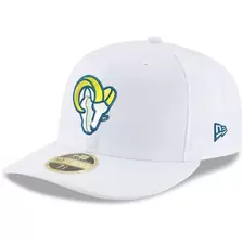 Oferta de New Era White Los Angeles Rams Alternate Logo Omaha Low Profile 59FIFTY Gorra ajustada para hombre por $862 en Tienda NFL