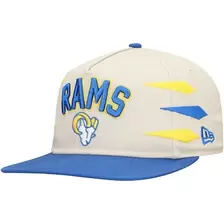 Oferta de Gorra de golfista atlética New Era Stone/Royal Los Angeles Rams para hombre por $760 en Tienda NFL