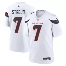 Oferta de Camiseta Nike C.J. Stroud blanca del juego de los Houston Texans para hombre por $129.99 en Tienda NFL