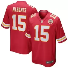 Oferta de Camiseta de juego Nike Patrick Mahomes roja de los Kansas City Chiefs para hombre por $129.99 en Tienda NFL