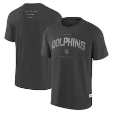 Oferta de Camiseta Fanatics Elements Future Ground de los Miami Dolphins en color carbón para hombre por $54.99 en Tienda NFL