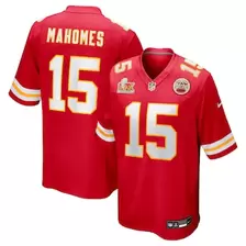 Oferta de Camiseta Nike Patrick Mahomes roja del partido Super Bowl LIX de los Kansas City Chiefs para hombre por $3074 en Tienda NFL