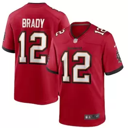 Oferta de Jersey para hombre Nike Tom Brady rojo Tampa Bay Buccaneers Game por $2636 en Tienda NFL