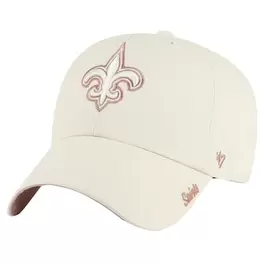 Oferta de Gorra ajustable '47 Natural New Orleans Saints Ballpark Cheer Clean Up para mujer por $34.99 en Tienda NFL