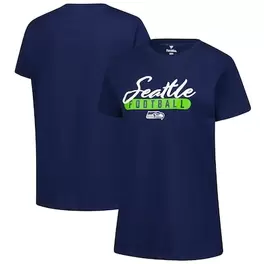 Oferta de Camiseta del equipo Seattle Seahawks de Fanatics College Navy para mujer por $29.99 en Tienda NFL
