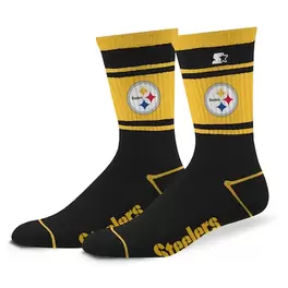Oferta de Calcetines unisex con cartelera de los Pittsburgh Steelers Starter por $19.99 en Tienda NFL