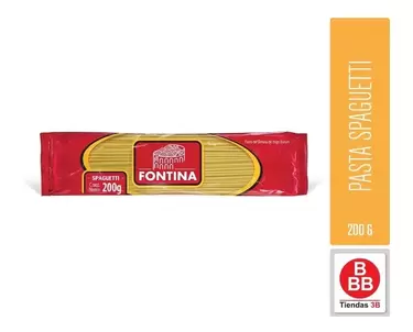 Oferta de Pasta Spaghetti Fontina por $240 en Tiendas 3B