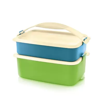 Oferta de Porta viandas 14 cm Largo: 22 cm Práctica asa para llevar como lonchera por $256.9 en Tupperware