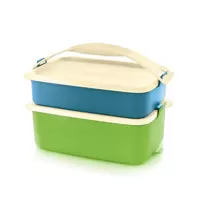 Oferta de Recipiente para lunch con asa Tupperware 1 L y 900 ml por $319.9 en Tupperware