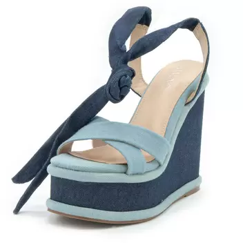 Oferta de Plataforma Denim Lazo por $649 en Via Uno