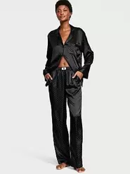 Oferta de Dew Drop Satin Long Pajama Set por $1967.13 en Victoria's Secret