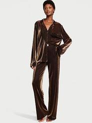 Oferta de Shimmer Knit Long Pajama Set por $1967.13 en Victoria's Secret