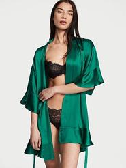 Oferta de Satin Flounce Robe por $1529.75 en Victoria's Secret