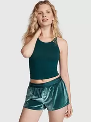 Oferta de Velvet Boxy Sleep Shorts por $654.98 en Victoria's Secret