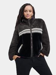 Oferta de Marlene Sherpa Jacket Heritage Braid por $4330.09 en Victoria's Secret