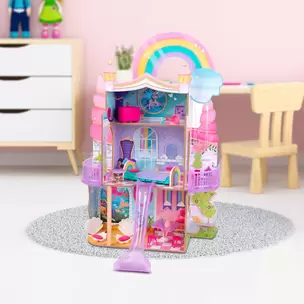 Oferta de Casita de Muñecas Arcoíris Rainbow Kidkraft por $3.5 en Waldos