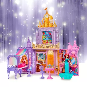 Oferta de Castillo Plegable Fold 'n Go Celebration para Muñecas, Hasbro Disney Princess por $1.8 en Waldos