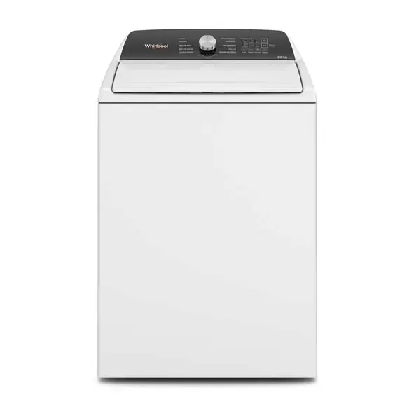 Oferta de Lavadora 20kg Carga Superior con Agitador Alto y Cascada de Agua Blanco por $11199 en Whirlpool