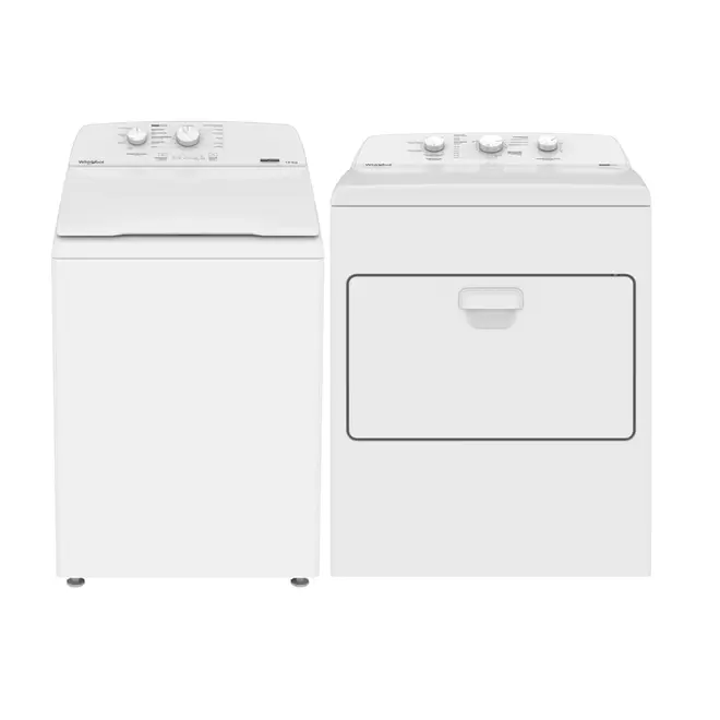 Oferta de Combo Lavadora Carga Superior 16kg Xpert System Agitador y Secadora Carga Superior 18kgs por $15499 en Whirlpool