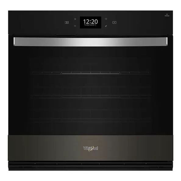 Oferta de Horno sencillo eléctrico Smart Appliance 30"/142Lt con función Air Fry 7 en 1 Silver por $49399 en Whirlpool