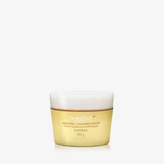 Oferta de Crema Antiarrugas 100g Totalist+ Jalea Real Colágeno Vegano por $195 en Yanbal