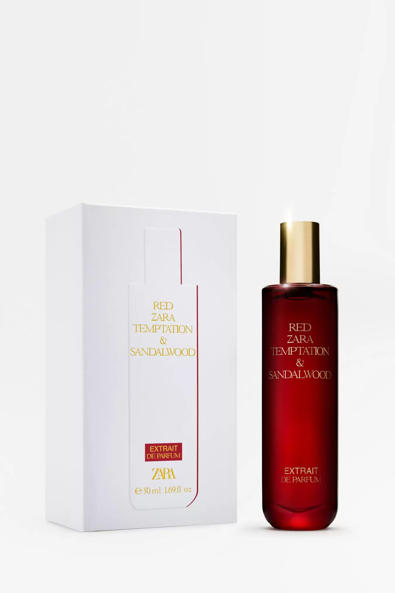 Oferta de RED TEMPTATION SANDALWOOD 50 ML por $829 en ZARA