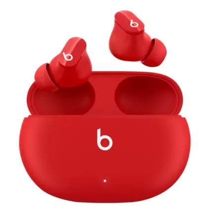 Oferta de Audífonos in-ear Beats Studio Buds Rojos por $1999 en HEB