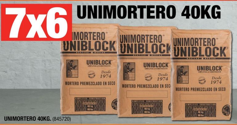 Oferta de Uniblock - Unimortero en The Home Depot