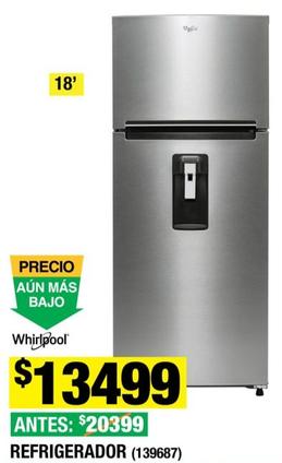 Oferta de Refrigerador por $13499 en The Home Depot