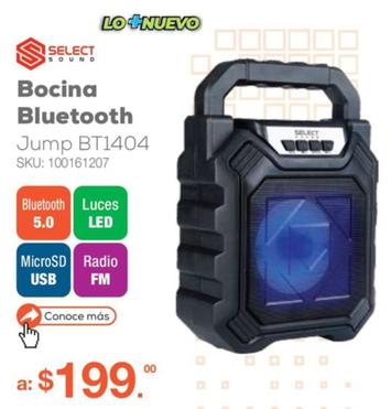 Oferta de Select Sound - Bocina Bluetooth por $199 en RadioShack
