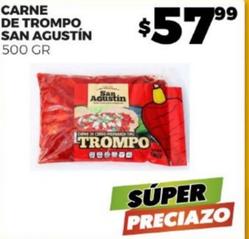 Oferta de San Agustin - Carne De Trompo por $57.99 en Merco