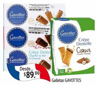 Oferta de Gavottes - Galletas por $89 en La Comer