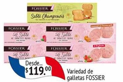 Oferta de Fossier - Galletas por $119 en Fresko