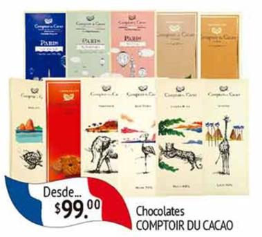 Oferta de Comptoir du Cacao - chocolates por $99 en Fresko