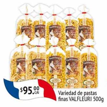 Oferta de Valfleuri - variedad de pastas finas por $95 en La Comer