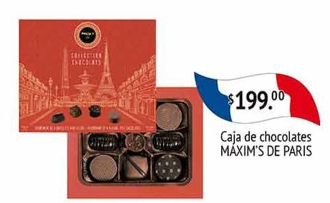 Oferta de Maxim's de Paris - caja de chocolates por $199 en La Comer