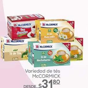 Oferta de Variedad De Tés por $31.8 en Fresko