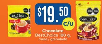 Oferta de Bestchoice - Chocolate por $19.5 en Tiendas Neto