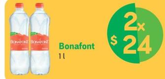Oferta de Bonafont por $24 en Farmacias YZA