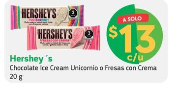 Oferta de Hershey's Chocolate Ice Cream Unicornio por $13 en Farmacias YZA