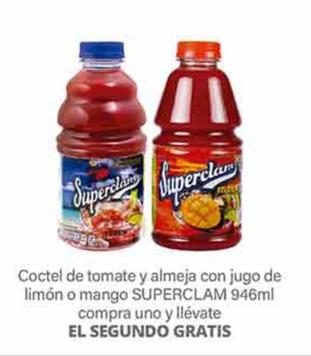 Oferta de Superclam - Coctel De Tomate Y Almeja Con Jugo De Limón O Mango en La Comer