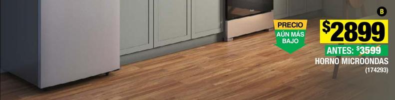 Oferta de Horno Microondas por $2899 en The Home Depot